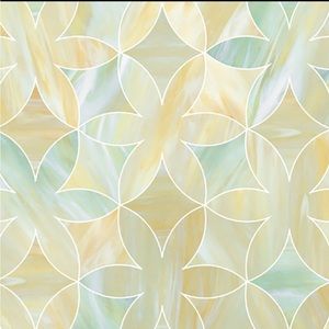 Artscape Stained Glass Window Film 24” x 36” Stella Pattern New In Box